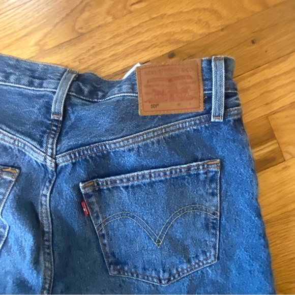Levis 501 premium womans straight leg jeans - Picture 6 of 7